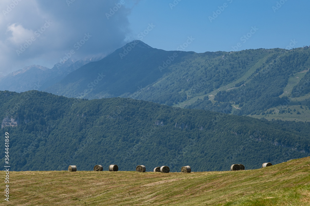 Paesaggio di montagna vicino Brentonico