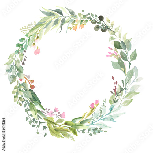 Pre made collection, frame - cards with pink flower bouquets, leaf branches. Wedding ornament concept. Floral poster, invite. 