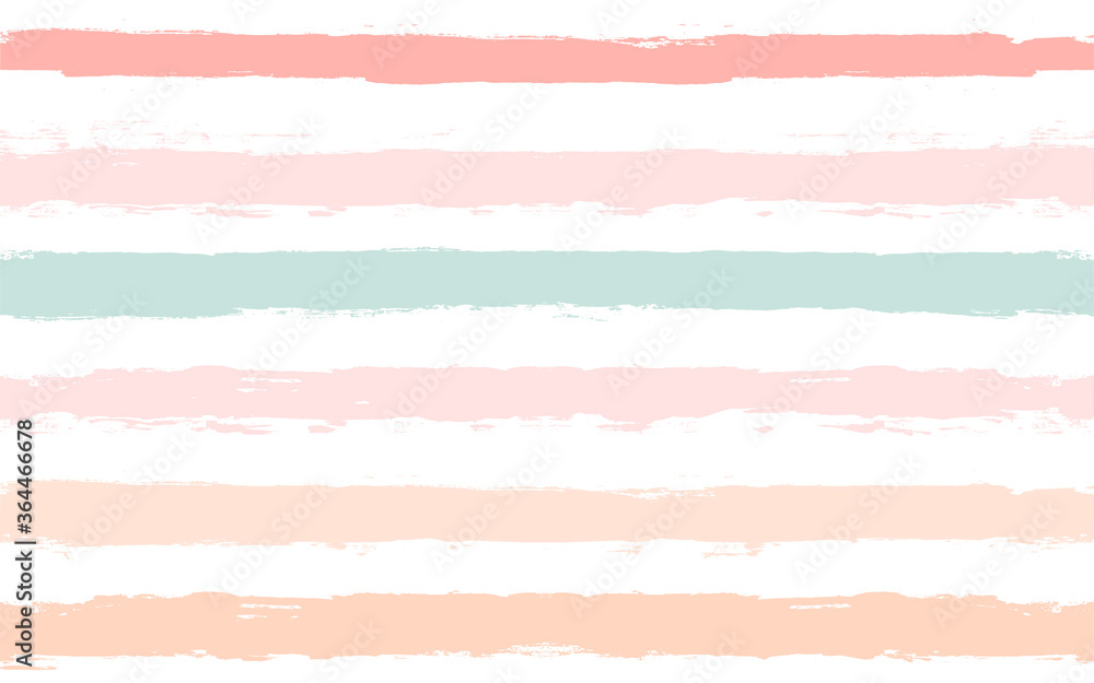 Hand drawn striped pattern, pink, orange and green girly stripe seamless background, childish pastel brush strokes. vector grunge stripes, cute baby paintbrush line backdrop Hand drawn striped pattern, pink, orange and green girly stripe seamless background, childish pastel brush strokes. vector grunge stripes, cute baby paintbrush line backdrop