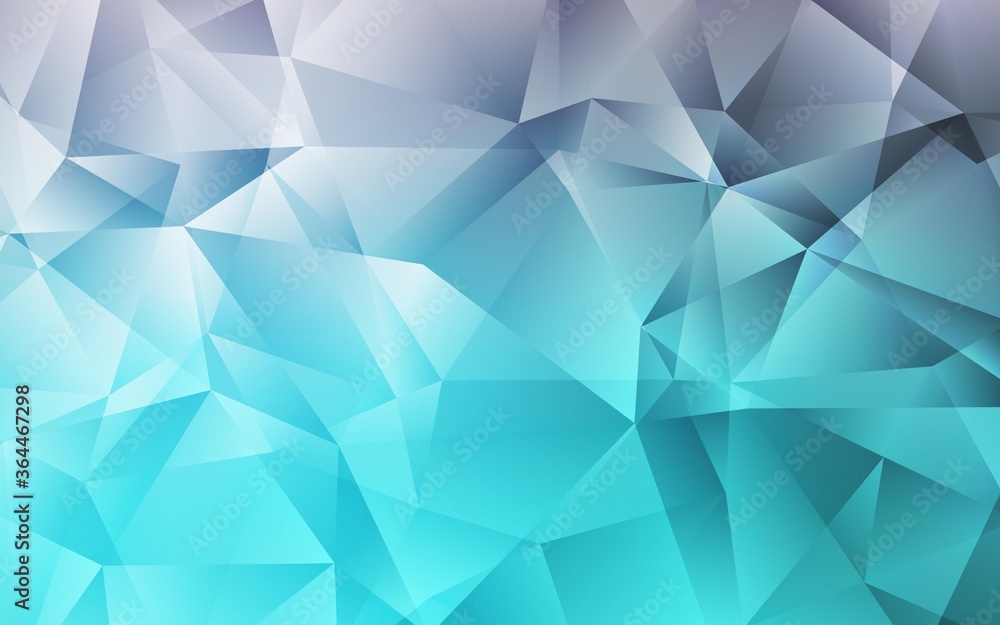 Obraz premium Light Pink, Blue vector abstract polygonal pattern. Geometric illustration in Origami style with gradient. Best triangular design for your business.