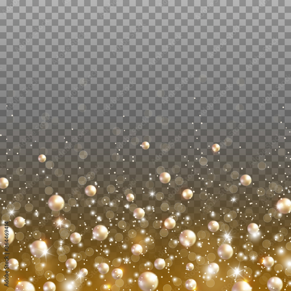 Glitter Confetti Gold Glitter Particles Falling On Transparent Background  Christmas Bright Shimmer Design Glowing Particles Effect For Luxury  Greeting Card Vector Illustration Stock Illustration - Download Image Now -  iStock