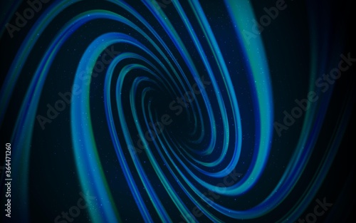 Dark BLUE vector texture with milky way stars. Shining illustration with sky stars on abstract template. Smart design for your business advert.