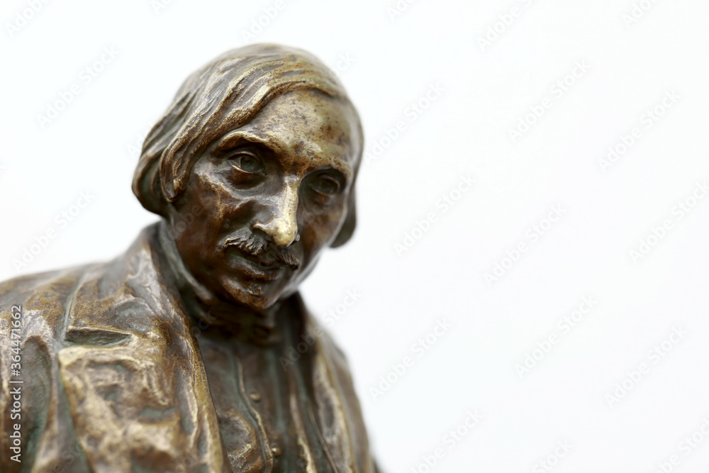 Statue of Russian writer Nikolai Gogol Statue of Russian writer Nikolai Gogol
