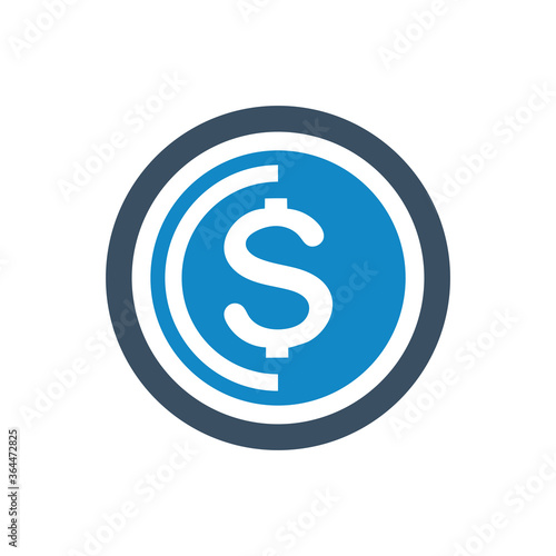 Dollar currency icon