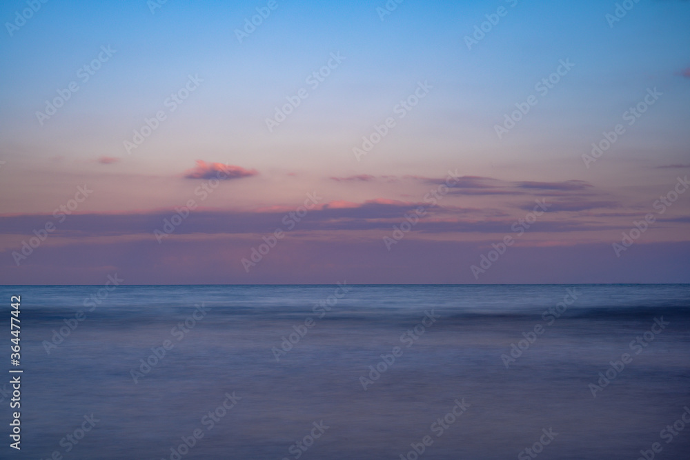 Blurred abstract background of sea view