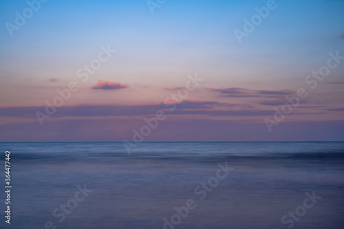 Blurred abstract background of sea view