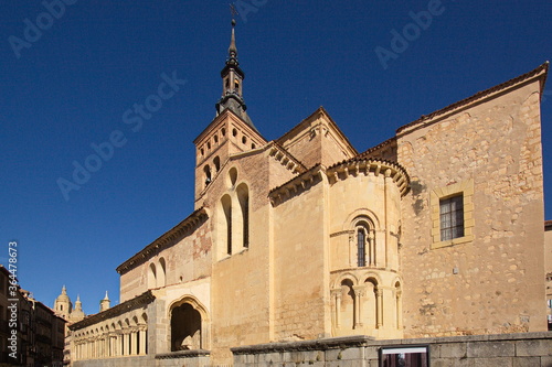 Church St Martin in Segovia,Castile and Leon,Spain,Europe 