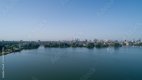 View on the skyline of Rotterdam as seen from the Kralingse Bos © Tjeerd