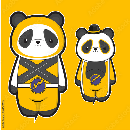 panda cartoon photo