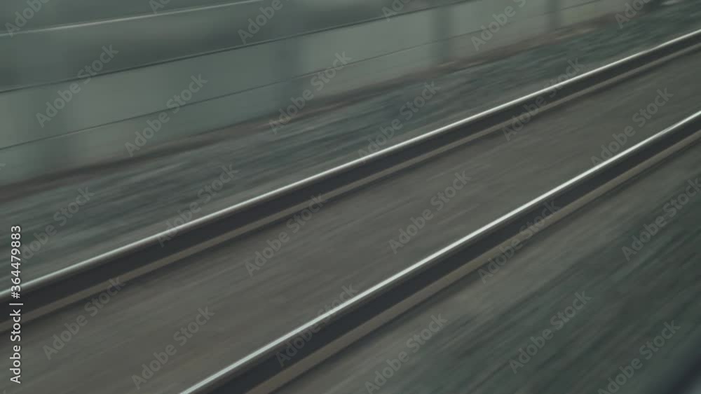 shot of a passing railroad from KTX train (shoot info: Cin2, 1080p, 23.97fps slowmotion from 59.94fps) shot of a passing railroad from KTX train (shoot info: Cin2, 1080p, 23.97fps slowmotion from 59.94fps)
