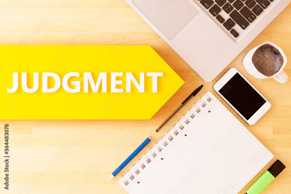 Judgment Judgment