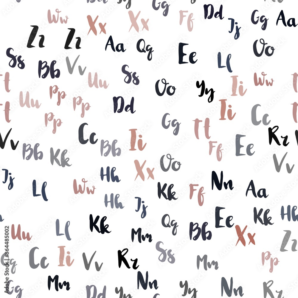 Light Blue, Yellow vector seamless pattern with ABC symbols. Shining illustration with ABC symbols on abstract template. Design for textile, fabric, wallpapers. Light Blue, Yellow vector seamless pattern with ABC symbols. Shining illustration with ABC symbols on abstract template. Design for textile, fabric, wallpapers.