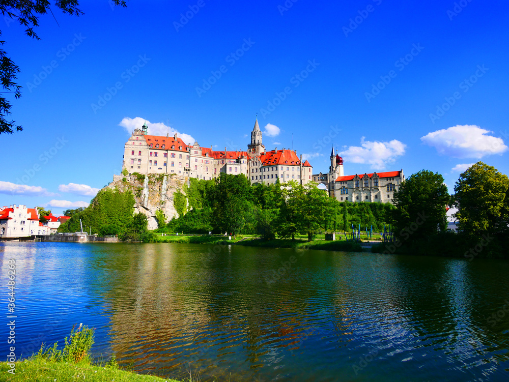 Sigmaringen, Deutschland: Das Schloss ist eines der Highlights auf der schwäbischen Alb