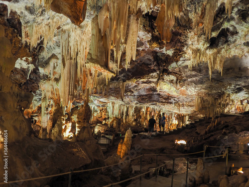 inside the cave