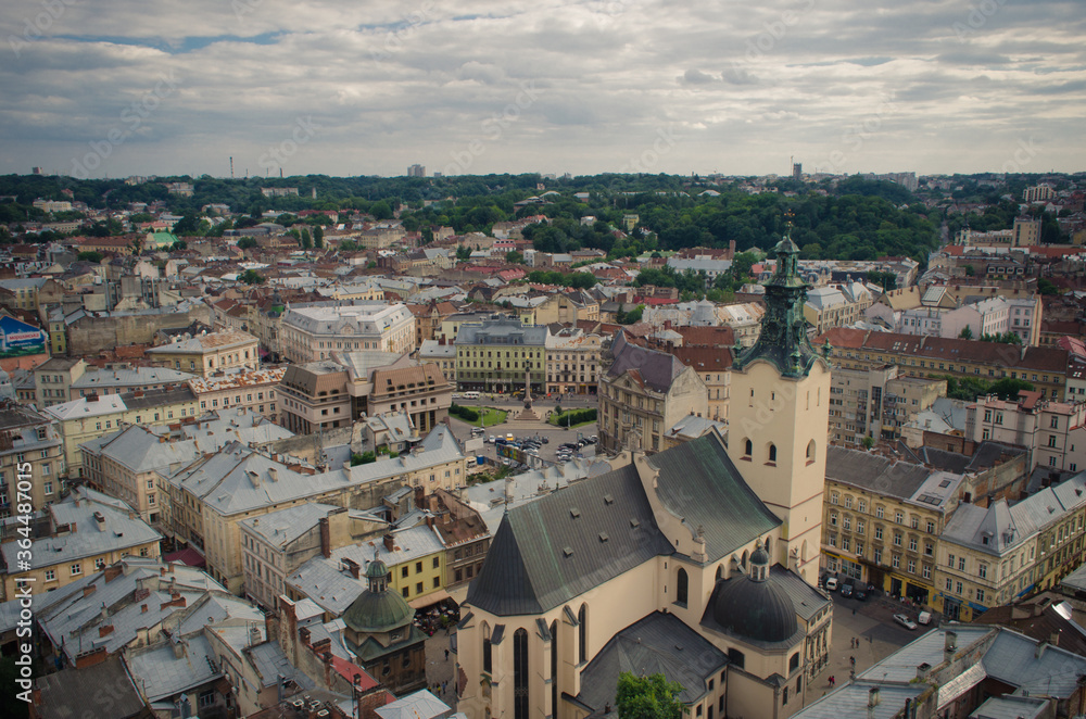 panorama of lviv