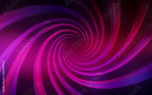 Dark Pink vector background with galaxy stars. Blurred decorative design in simple style with galaxy stars. Pattern for astronomy websites. © smaria2015