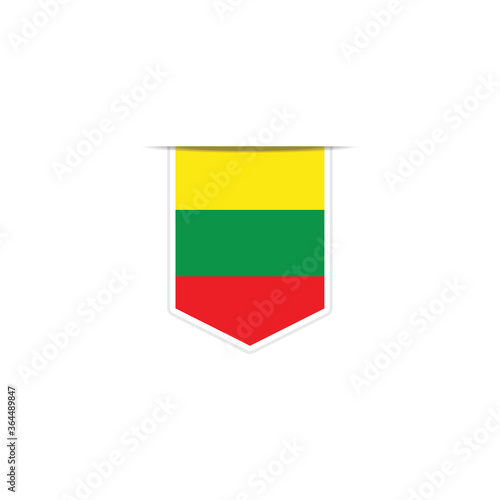 Lithuania flag vector. National Simple Lithuania flag Free Download Lithuania flag vector. National Simple Lithuania flag - GFXLoad