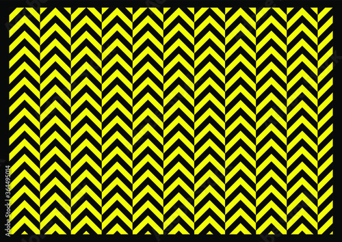 black and yellow seamless pattern © ray1297