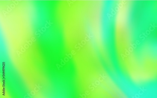 Light Green vector blurred template. A completely new colored illustration in blur style. New style for your business design.