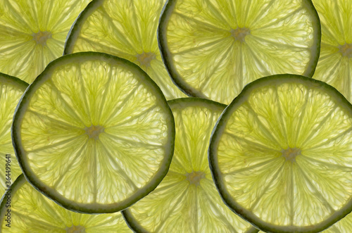 background with lime on the light