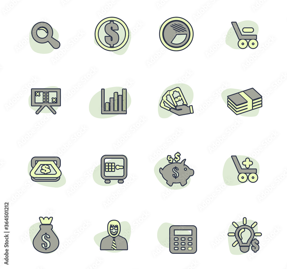 Business icons set Business icons set