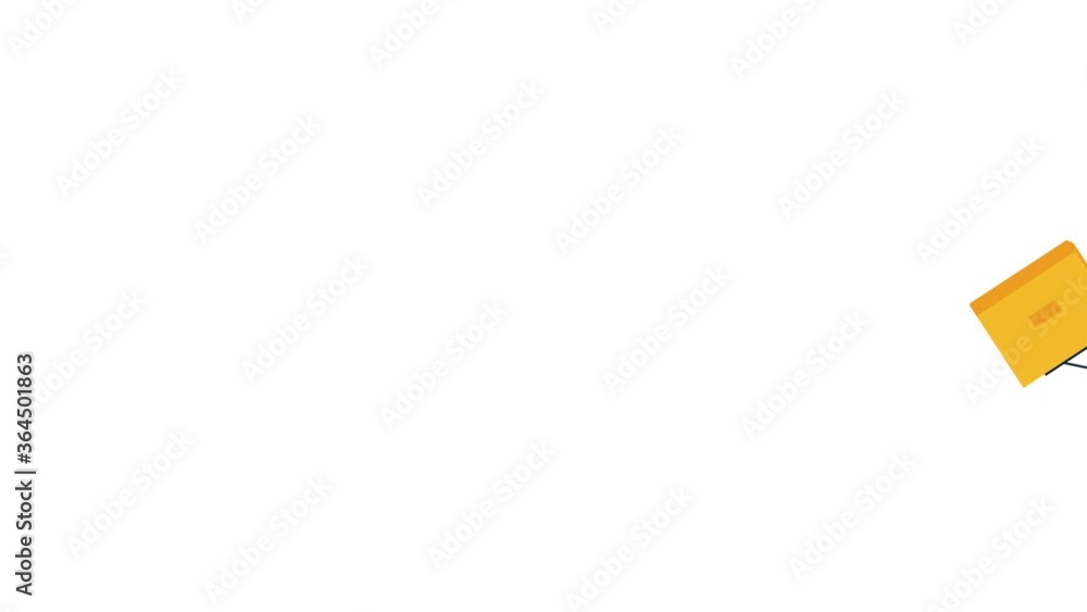Fast delivery. A cartoon young man rides a scooter motorcycle with a delivery box on it. Animation in 2D Fast delivery. A cartoon young man rides a scooter motorcycle with a delivery box on it. Animation in 2D