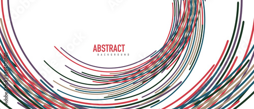Аbstract moving colorful lines vector backgrounds for cover, placard, poster, banner or flyer