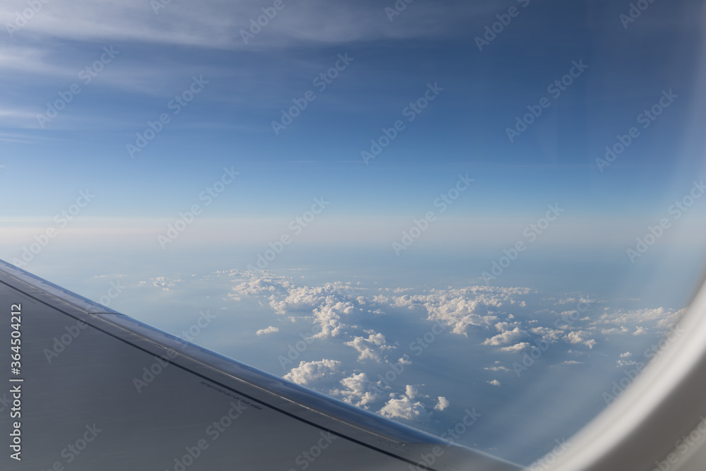 view from airplane window view from airplane window