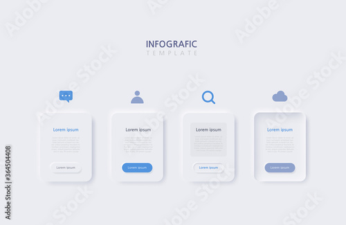Presentation business infographics template. Vector illustration.
