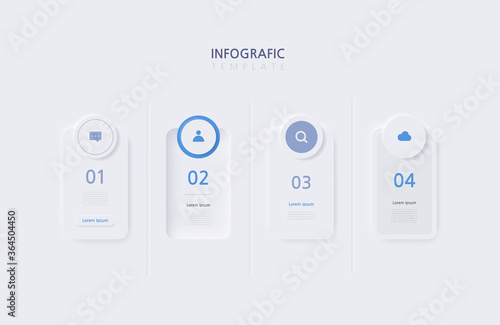Presentation business infographics template. Vector illustration.