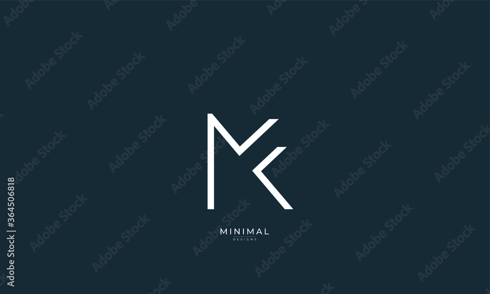 Alphabet letter icon logo AF Alphabet letter icon logo AF