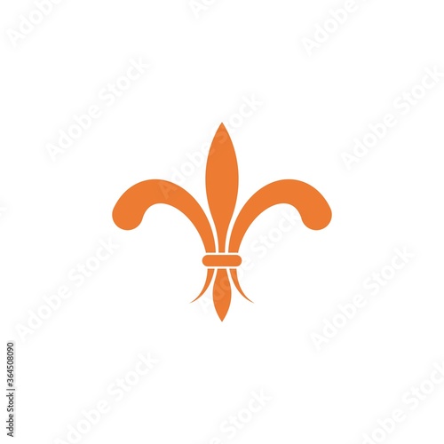 fleur de lis icon vector illustration design