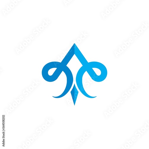 fleur de lis icon vector illustration design