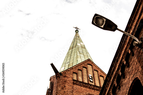 Church in the center of Riga, Latvia