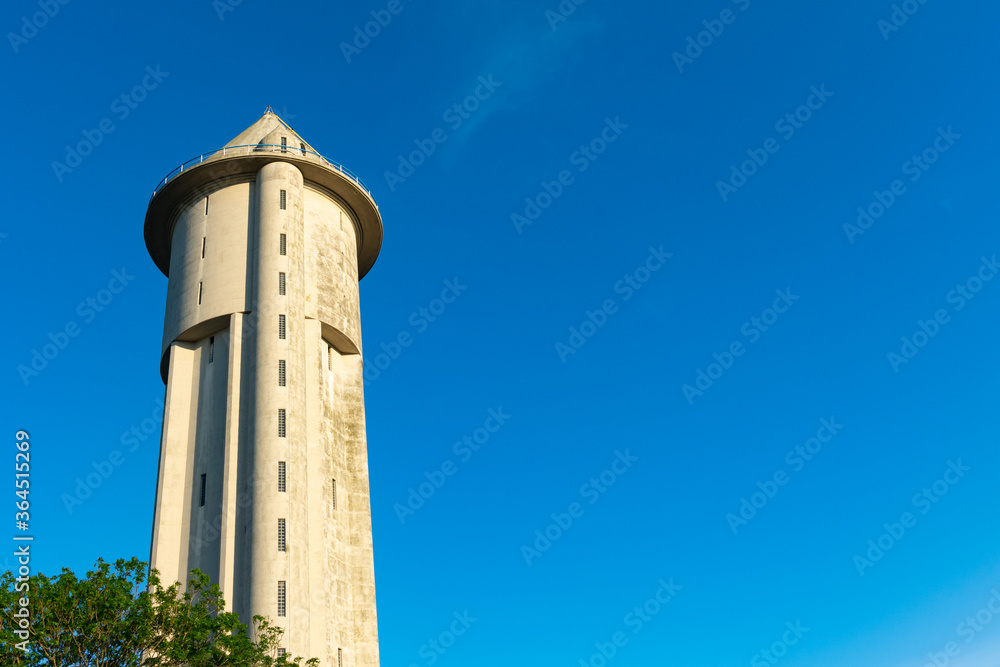 Water tower in Meerkerk, The Netherlands