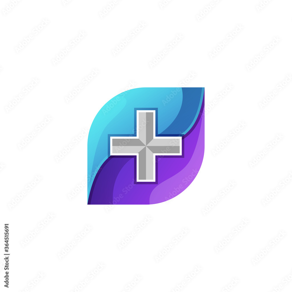 awesome hospital gradient logo vector abstract awesome hospital gradient logo vector abstract
