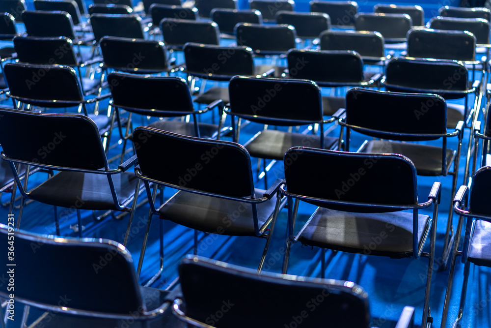 Fototapeta premium empty seats in a stadium