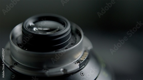 Close up camera lens 