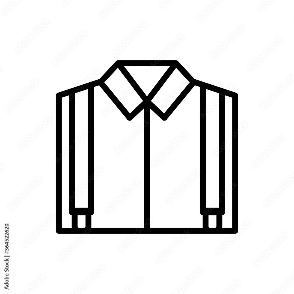 Shit, suspender icon. Simple line, outline vector elements of hipster style icons for ui and ux, website or mobile application Shit, suspender icon. Simple line, outline vector elements of hipster style icons for ui and ux, website or mobile application
