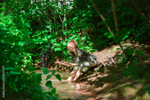 Young Girl in Nature