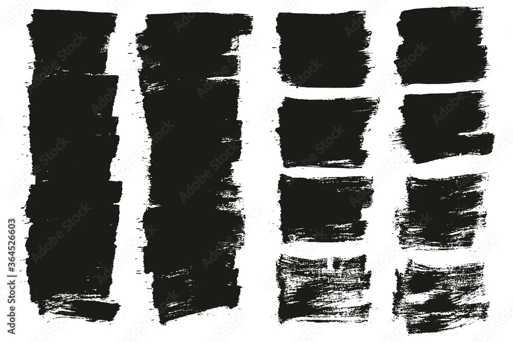 Flat Paint Brush Thin Short Mix Background High Detail Abstract Vector Background Mix Set Flat Paint Brush Thin Short Mix Background High Detail Abstract Vector Background Mix Set