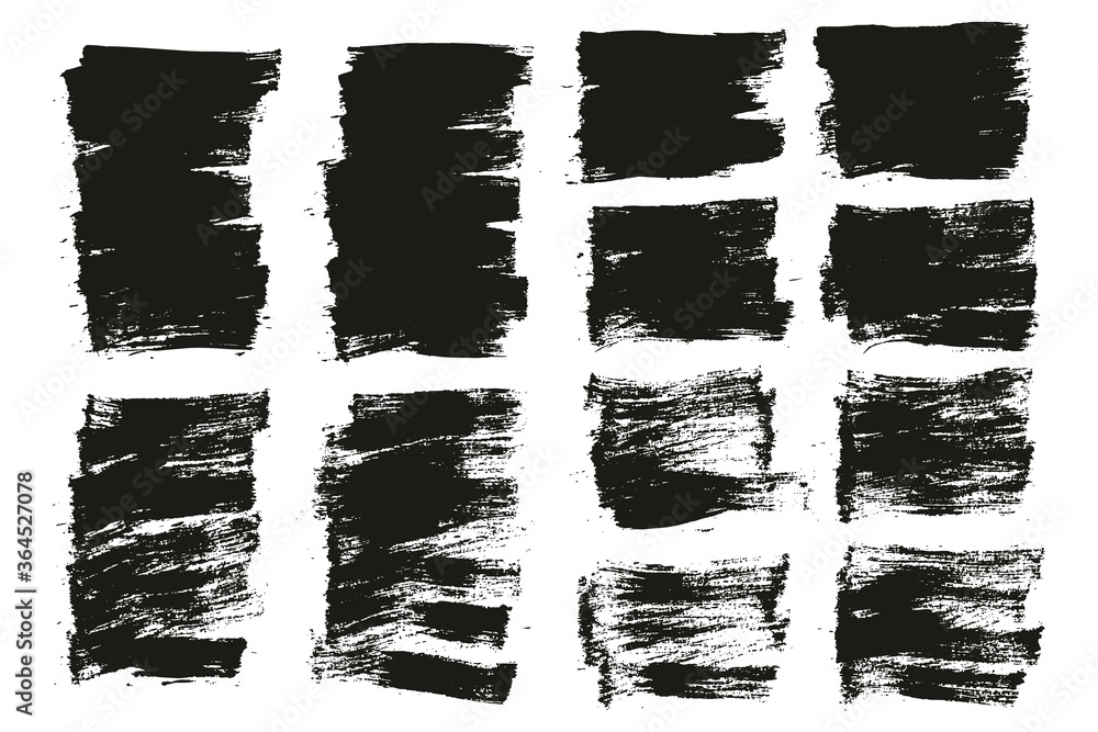 Flat Paint Brush Thin Short Mix Background High Detail Abstract Vector Background Mix Set Flat Paint Brush Thin Short Mix Background High Detail Abstract Vector Background Mix Set