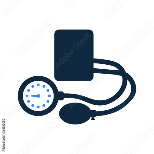 Blood pressure measurement icon design