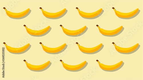 sfondo, banane, estate, banana