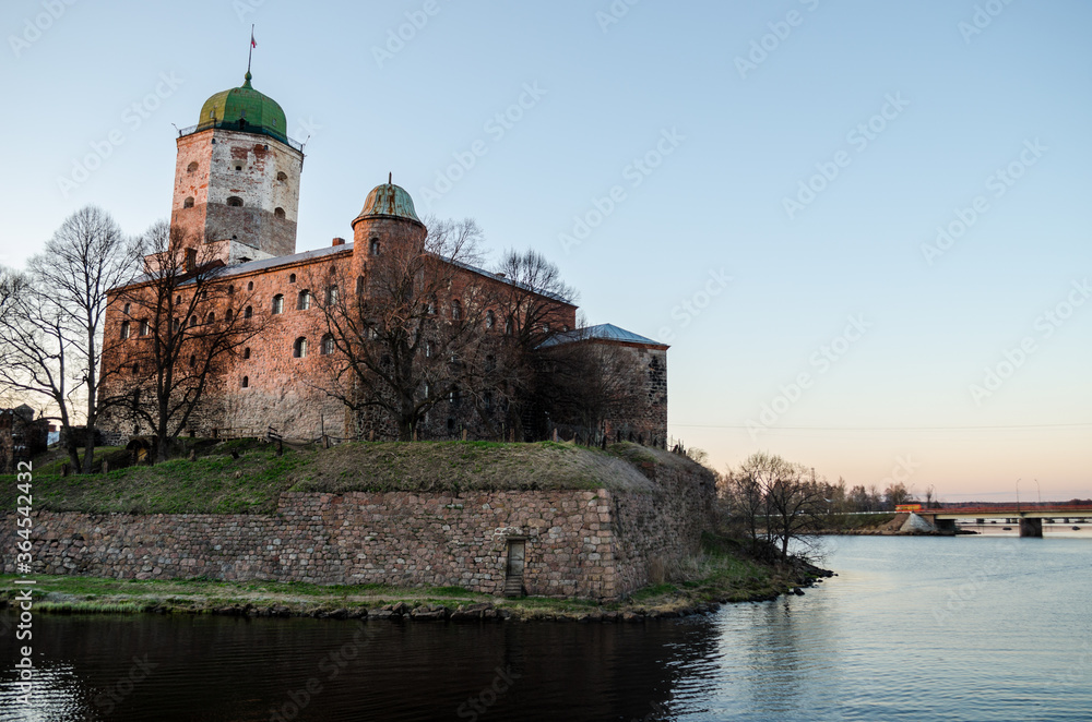 The Tower of St. Olav
The fortification of the Middle Ages. Military fortress made of stone. Vyborg, Russia