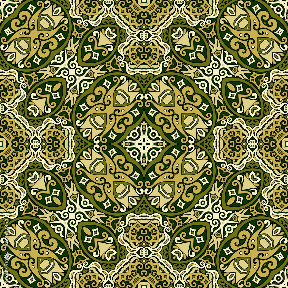 Vector ethnic nature ornamental background Vector ethnic nature ornamental background