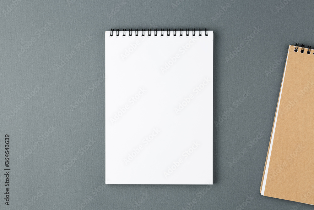 Craft spiral open notebook. Craft spiral open notebook.