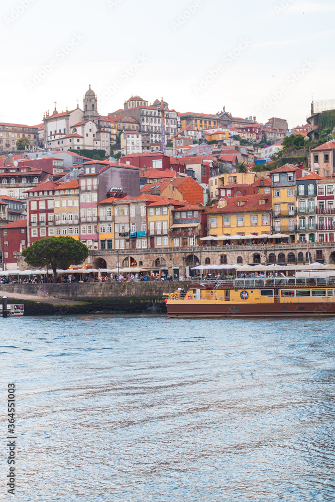 Obraz premium Porto&nbsp;or Oporto&nbsp; is the&nbsp;second-largest city&nbsp;in&nbsp;Portugal&nbsp;and one of the&nbsp;Iberian Peninsula's major urban areas. Porto is famous for &nbsp;Houses of Ribeira Square located in the historical center of Porto, P