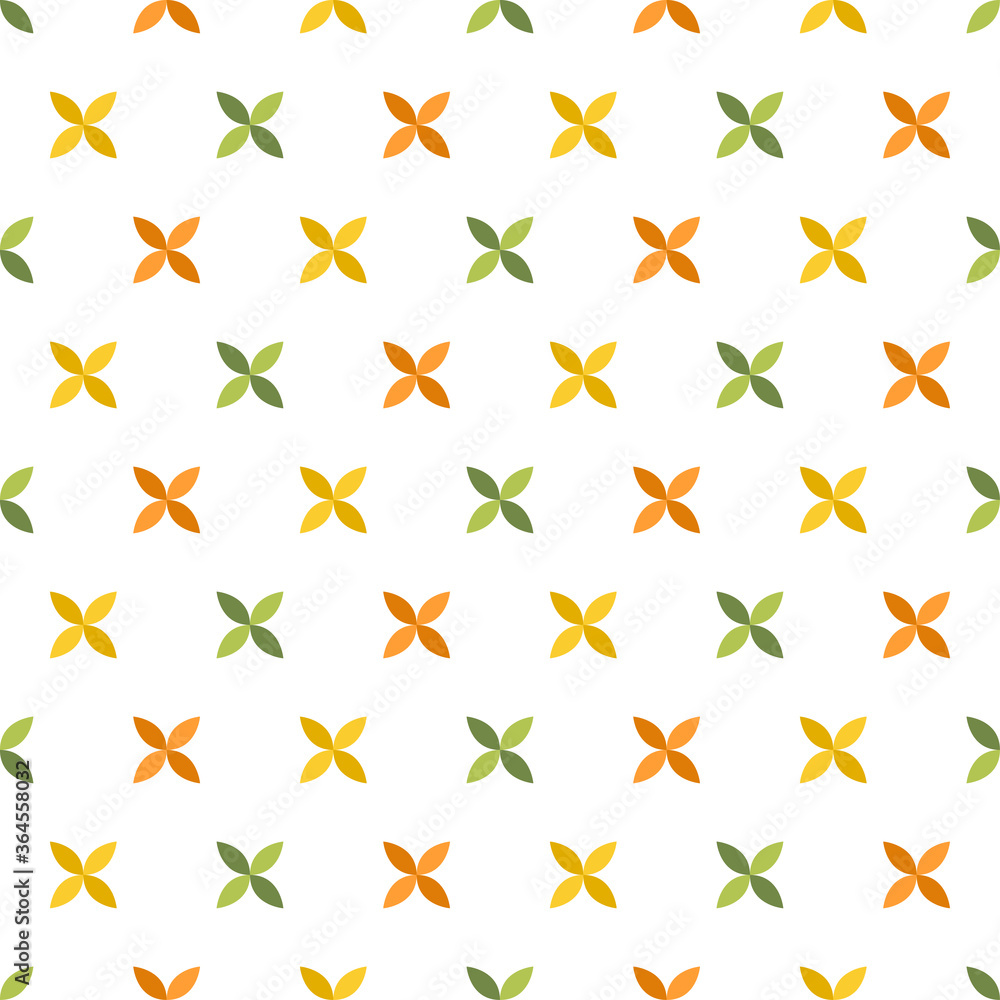 Seamless pattern with flower geometric, vector illustration Seamless pattern with flower geometric, vector illustration