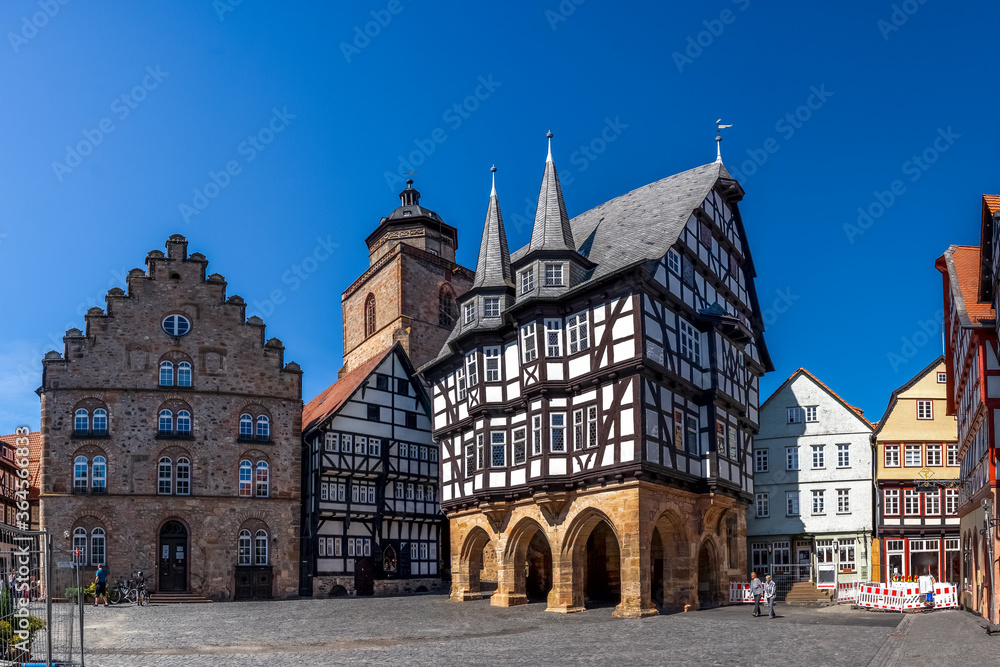 Rathaus, Alsfeld, Hessen, Deutschland	
